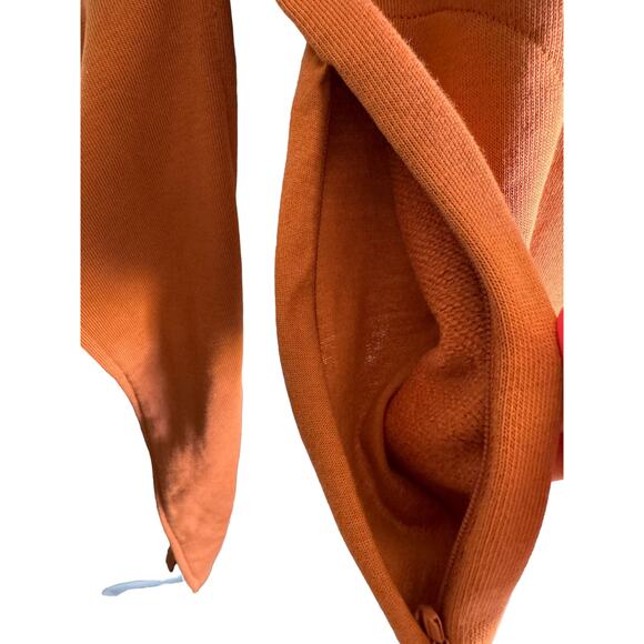 Nike Studio Yoga Training Top SS Wrap Rust Size Small - Picture 8 of 9